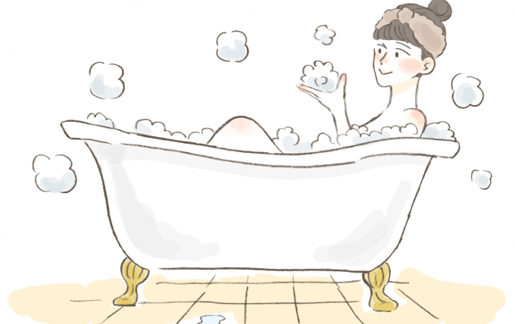 入浴温度と保湿の関係について